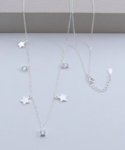 B2-88 COLAR CRAVEJADO ESTRELA IMPORTADO PESO APROXIMADO 3,3g LOTE 17