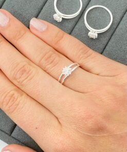 R2-1 Anel Importado Cravejado 1.69g Lote 17