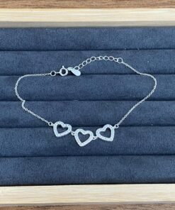 Alternative view of I2-2 Pulseira Cravejada Importada Peso aproximado: 2.6g Lote 17