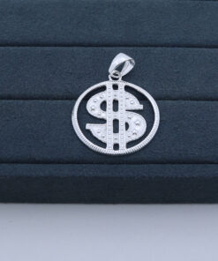 M4-24 Pingente masculino Cifrão TAM 4.2cm 5.4g  Lote 2