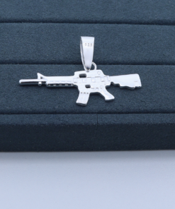 M1-6 Pingente Masculino Arma  TAM 5.2cm 7.9g Lote 2