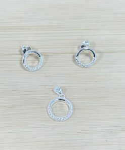 Alternative view of C3-72 Conjunto Cravejado Importado  2,4g Lote 17