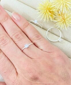 P4-7 Anel ANF393 Solitário 4mm 1g Lote 19