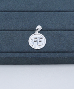 M4-63 Pingente Masculino Fé TAM: 2.9cm 2g  Lote 2