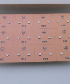 K4 Brinco Cravação Inglesa 3mm mínimo 6 un.