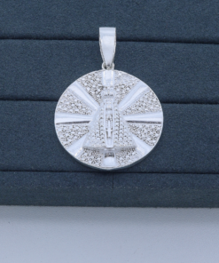 M2-38 Pingente Nossa Senhora TAM 5,4cm 15g Lote 2