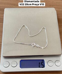 L4-28 PULSEIRA VENEZIANA DIAMANTADA V22 20CM  LOTE 3