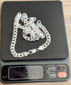 L2-12 CORRENTE GRUMET 8MM 60CM  LOTE 1