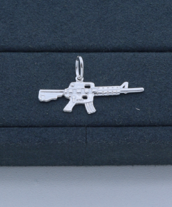 M2-41  Pingente Arma Tamanho 3,4 cm 1.6g  Lote 2