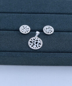 B1-2 CONJUNTO ARVORE DA VIDA CRAVEJADO IMPORTADO 2,85g Lote 18