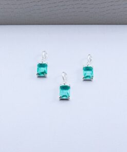 F1-45 Pingente Unissex 8x6mm Turmalina PII1418 1g Lote 19