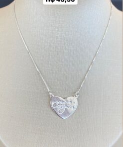 C2-83 COLAR SEJA FORTE E CORAJOSA PESO APROXIMADO 2,4G LOTE 17