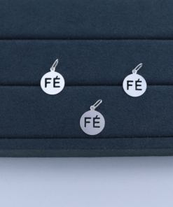 F1-34 PINGENTE FÉ ESTAMPARIA  0,6g Lote 20