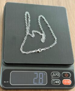 L5-15 CORRENTE ROLO FLAT MINIMALISTA D/C 40CM A F050 LOTE 6