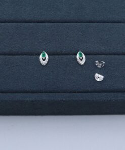 J3-20 Brinco Verde Esmeralda 1.10g Lote 19