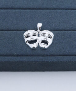 M4-36 Pingente Chorar agora rir depois TAM 2,5cm 5g Lote 2