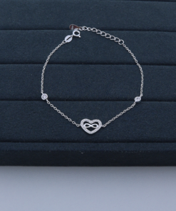 H4-140 Pulseira Cravejada Importada PESO APROXIMADO 2,2g Lote 17