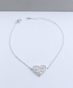 H4-86 PULSEIRA CRAVEJADA IMPORTADA LUXO Peso aproximado: 2.65g Lote 17