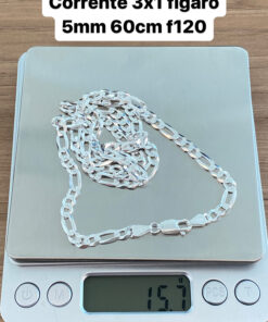 L3-9 CORRENTE 3X1 FIGARO 5MM 60CM F120   LOTE 1