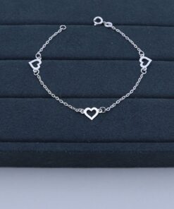 H3-21 Pulseira Coração 1.36g Lote 16