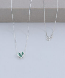 B5-17 Colar Coração Especial Peso Aproximado 1,7g Lote 17