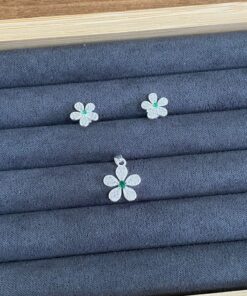 B5-88 Conjunto Flor Cravejado Importado  2,4g Lote 17