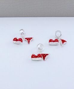 D4-16 BERLOQUE BIQUINI VERMELHO PESO APROXIMADO 2,0g L20