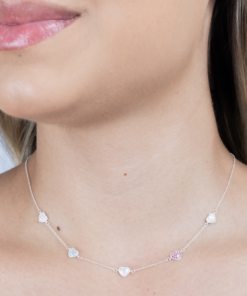 B6-25 Colar  Cravejado Importado Peso Aproximado 2,7g Lote 17