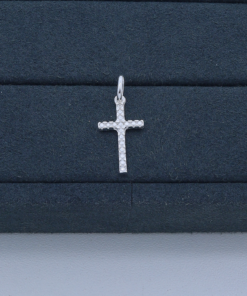 M2-39 Pingente Crucifixo  Tamanho 2,5 cm 0.7g   Lote2