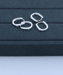 E1-82 Argola Cravejada Importada  1.97g Lote 18