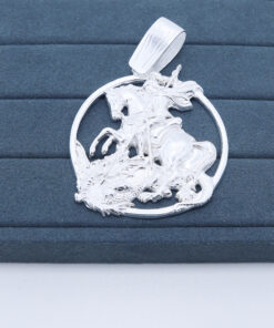 M4-49 Pingente Masculino São Jorge 37.2g TAM 8.4cm lote 2