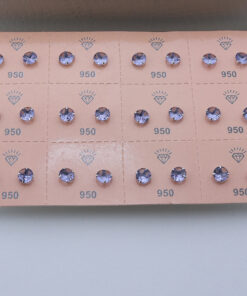 K5- BRINCO REDONDO 6MM LILÁS MÍN. 6 UNID.