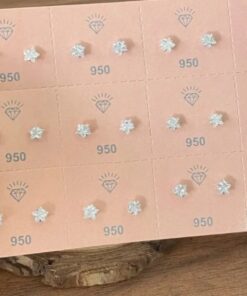 BRINCO ESTRELA 5MM MÍN. 6 UNID.