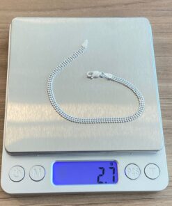 L4-45 Pulseira Bead Laser 3R 18cm F100 2.70g  Lote 6