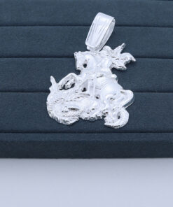 M4-12 Pingente masculino São Jorge TAM 7.9cm 32.1g  Lote 2