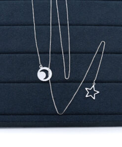 C2-44 GRAVATINHA ESTRELA/ LUA  1,85g LOTE 17