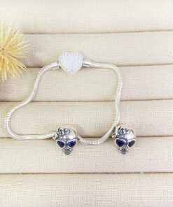 E3-23 Berloque Caveira Importado Peso Aproximado 2,7g lote 18