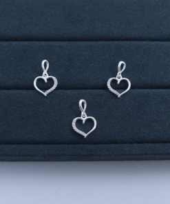 F1-93 PINGENTE CORAÇÃO PII1015 0,65g Lote 19