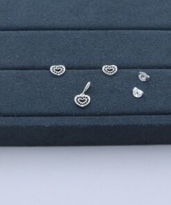 B2-30 Conjunto Coração Black 1.56g Lote 16