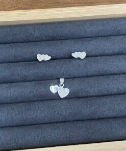 B5-94 Conjunto  Cravejado Importado  1,85g Lote 17