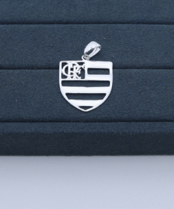 M3-47 Pingente Masculino Flamengo TAM 2.8cm 1.2g  Lote 2