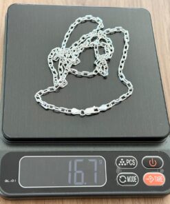 L3-57 Corrente Cartier longa 4mm 70cm B F100 Lote 3