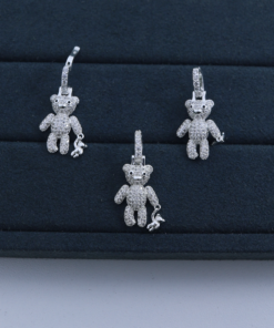 F3-78 Pingente Importado Urso  2,3g Lote 18