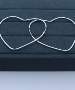 E1-17 ARGOLA CORAÇÃO  3.6g Lote 21