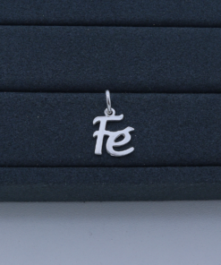 M2-53 Pingente FÉ   Tamanho 2 cm  1g Lote 2