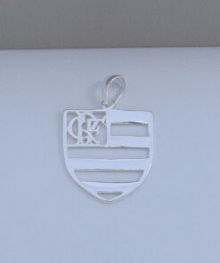 M3-57 Pingente Masculino Flamengo TAM 3.4cm 2.3g Lote 2