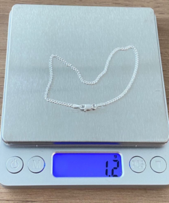 L2-32 pulseira Grumet Diamantada 1,9mm F050 1.2g Lote 5