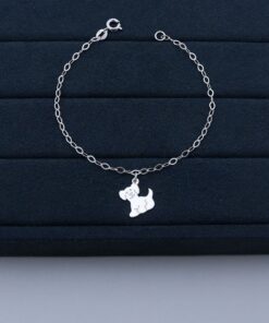 H4-45 Pulseira Feminina E462 peso aproximado 1,5g  lote 16