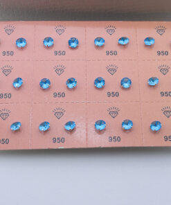 BRINCO REDONDO 6MM AZUL PSCINA MÍN. 6 UNID.