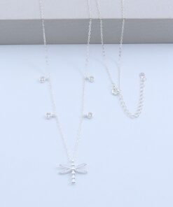 B2-4 Colar Importado libélula Peso Aproximado 3.0g Lote 17